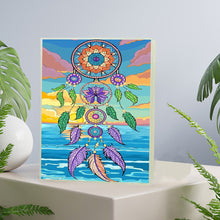 Load image into Gallery viewer, DIY Diamond Painting Notebook 50 Pages A5 Diamond Art Diary Book(Dreamcatcher C)
