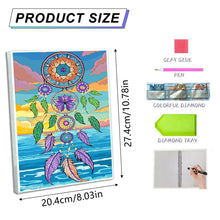 Load image into Gallery viewer, DIY Diamond Painting Notebook 50 Pages A5 Diamond Art Diary Book(Dreamcatcher C)

