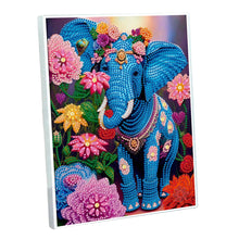 Load image into Gallery viewer, DIY Diamond Painting Notebook 50 Pages A5 Diamond Art Diary Book (Elephant)
