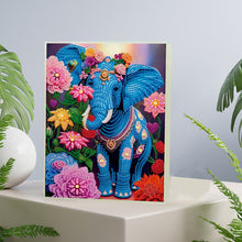 Load image into Gallery viewer, DIY Diamond Painting Notebook 50 Pages A5 Diamond Art Diary Book (Elephant)
