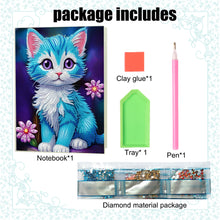 Load image into Gallery viewer, DIY Diamond Painting Notebook 50 Pages A5 Diamond Art Diary Book (Cat B)
