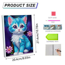 Load image into Gallery viewer, DIY Diamond Painting Notebook 50 Pages A5 Diamond Art Diary Book (Cat B)
