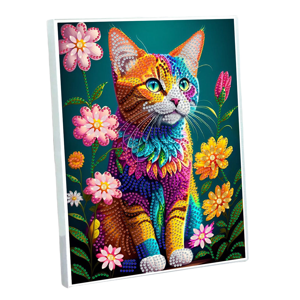 DIY Diamond Painting Notebook 50 Pages A5 Diamond Art Diary Book (Cat C)