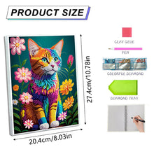 Load image into Gallery viewer, DIY Diamond Painting Notebook 50 Pages A5 Diamond Art Diary Book (Cat C)
