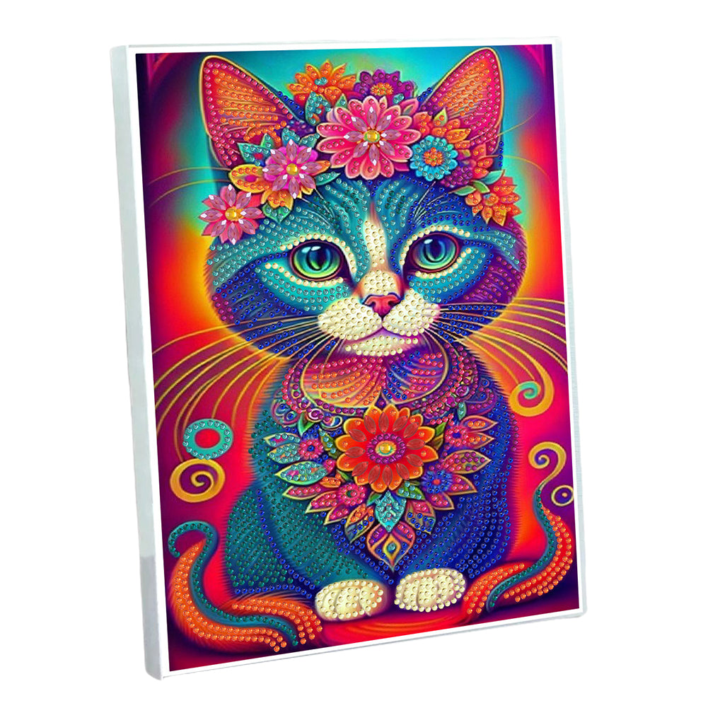 DIY Diamond Painting Notebook 50 Pages A5 Diamond Art Diary Book (Cat D)