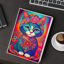 Load image into Gallery viewer, DIY Diamond Painting Notebook 50 Pages A5 Diamond Art Diary Book (Cat D)
