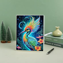 Load image into Gallery viewer, DIY Diamond Painting Notebook 50 Pages A5 Diamond Art Diary Book (Peacock)
