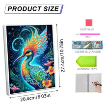 Load image into Gallery viewer, DIY Diamond Painting Notebook 50 Pages A5 Diamond Art Diary Book (Peacock)
