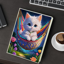 Load image into Gallery viewer, DIY Diamond Painting Notebook 50 Pages A5 Diamond Art Diary Book (Cat E)
