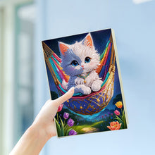 Load image into Gallery viewer, DIY Diamond Painting Notebook 50 Pages A5 Diamond Art Diary Book (Cat E)
