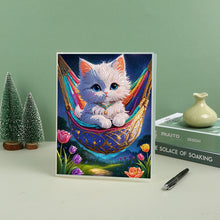 Load image into Gallery viewer, DIY Diamond Painting Notebook 50 Pages A5 Diamond Art Diary Book (Cat E)
