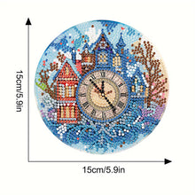 Load image into Gallery viewer, 4pcs DIY Diamond Dot Kits Clock Tower Diamond Crafts Projects for Beginners
