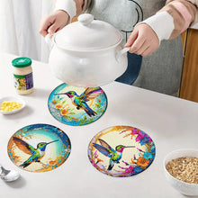 Load image into Gallery viewer, 4pcs DIY Diamond Dot Kits Hummingbirds Diamond Crafts Projects for Beginners
