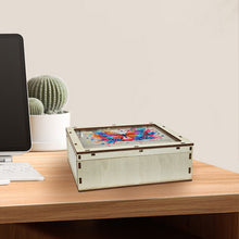 Load image into Gallery viewer, Diamond Art Storage Case Wooden Diamond Painting Container Box (Butterfly)
