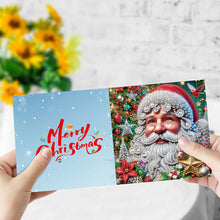 Load image into Gallery viewer, DIY Diamond Art Greeting Cards Congratulations Cards &amp; Gifts (12pcs Christmas)
