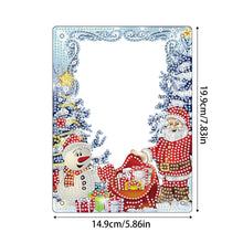 Load image into Gallery viewer, Christmas Special Shaped Diamond Painting Photo Frame for Home (Santa Claus)
