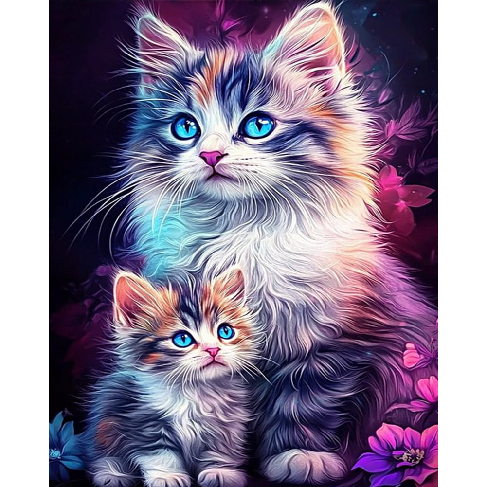 Diamond Painting - Full Round - Cat (40*50CM)