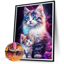 Load image into Gallery viewer, Diamond Painting - Full Round - Cat (40*50CM)
