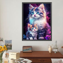 Load image into Gallery viewer, Diamond Painting - Full Round - Cat (40*50CM)

