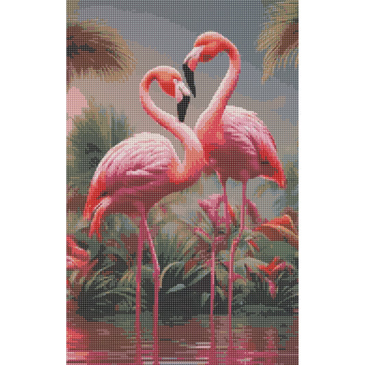 Diamond Painting - Full Round - Flamingo (40*60CM)