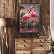Load image into Gallery viewer, Diamond Painting - Full Round - Flamingo (40*60CM)

