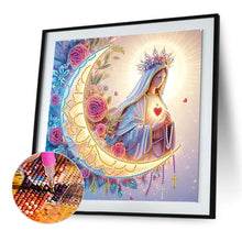 Load image into Gallery viewer, Diamond Painting - Partial Special Shaped - Religious Madonna (30*30CM)
