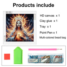 Load image into Gallery viewer, Diamond Painting - Partial Special Shaped - Religious Madonna (30*30CM)

