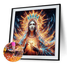 Load image into Gallery viewer, Diamond Painting - Partial Special Shaped - Religious Madonna (30*30CM)
