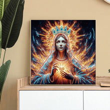 Load image into Gallery viewer, Diamond Painting - Partial Special Shaped - Religious Madonna (30*30CM)
