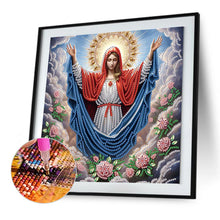 Load image into Gallery viewer, Diamond Painting - Partial Special Shaped - Religious Madonna (30*30CM)
