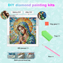 Load image into Gallery viewer, Diamond Painting - Partial Special Shaped - Religious Madonna (30*30CM)
