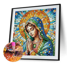 Load image into Gallery viewer, Diamond Painting - Partial Special Shaped - Religious Madonna (30*30CM)
