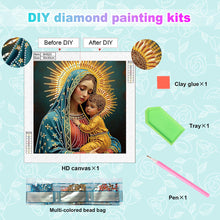 Load image into Gallery viewer, Diamond Painting - Partial Special Shaped - Religious Madonna (30*30CM)
