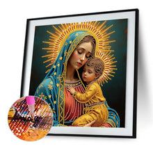 Load image into Gallery viewer, Diamond Painting - Partial Special Shaped - Religious Madonna (30*30CM)
