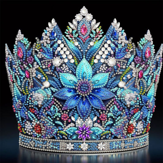 Diamond Painting - Partial Special Shaped - Gorgeous Crown (30*30CM)