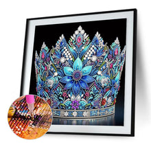 Load image into Gallery viewer, Diamond Painting - Partial Special Shaped - Gorgeous Crown (30*30CM)

