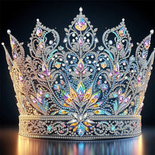 Load image into Gallery viewer, Diamond Painting - Partial Special Shaped - Gorgeous Crown (30*30CM)
