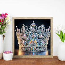 Load image into Gallery viewer, Diamond Painting - Partial Special Shaped - Gorgeous Crown (30*30CM)
