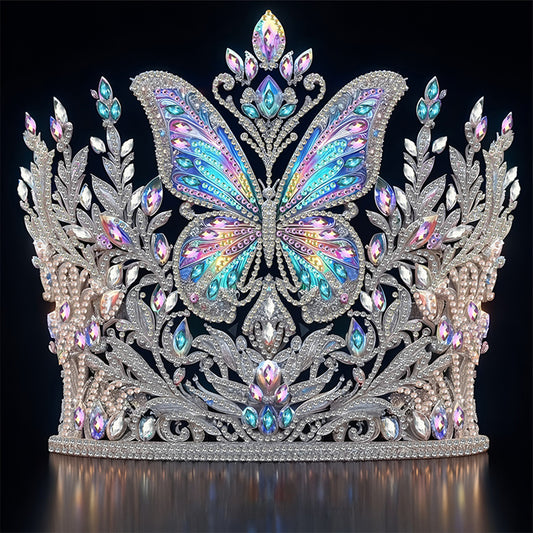Diamond Painting - Partial Special Shaped - Gorgeous Crown (30*30CM)