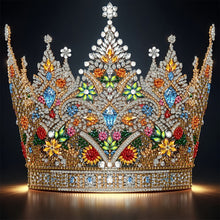Load image into Gallery viewer, Diamond Painting - Partial Special Shaped - Gorgeous Crown (30*30CM)
