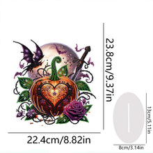 Load image into Gallery viewer, 2D Flat Halloween Pumpkin Print Desktop Diamond Art Kits Double-sided Effect

