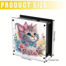 Load image into Gallery viewer, Cat DIY Money Storage Box Diamond Painting Decors for Adults Beginners
