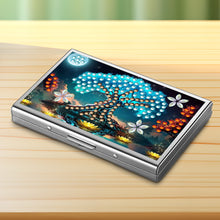 Load image into Gallery viewer, Diamond Art Stainless Steel Coin Purse Tree ID Card Holder Case for Art Crafts
