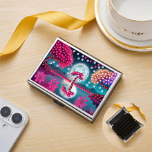 Load image into Gallery viewer, Diamond Art Stainless Steel Coin Purse Tree ID Card Holder Case for Art Crafts
