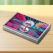 Load image into Gallery viewer, Diamond Art Stainless Steel Coin Purse Tree ID Card Holder Case for Art Crafts
