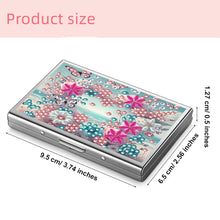 Load image into Gallery viewer, Diamond Art Coin Purse Heart-Shaped Flower ID Card Holder Case for Art Crafts
