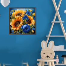 Load image into Gallery viewer, Diamond Painting - Full Round - Independence Day Flower Pot Bouquet (30*30CM)
