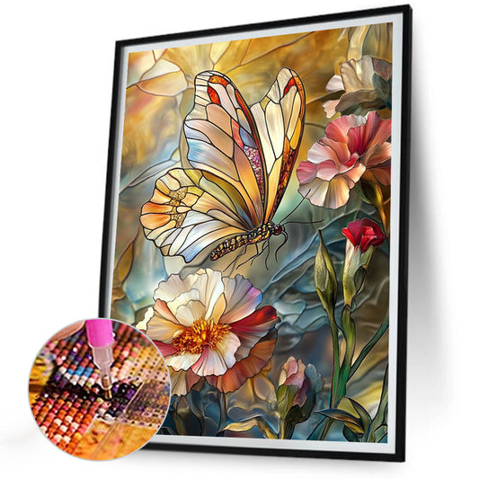 Diamond Painting - Full Round - Butterfly (30*40CM)