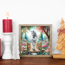 Load image into Gallery viewer, Diamond Painting - Partial Special Shaped - Horse (30*30CM)
