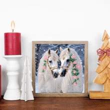 Load image into Gallery viewer, Diamond Painting - Partial Special Shaped - Horse (30*30CM)
